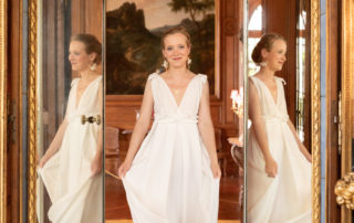 Shooting mariage à l'intérieur d'un château en Anjou